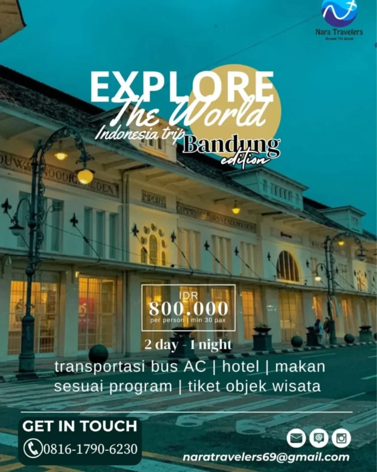 Paket Bandung 2H1M – Indonesia Trip