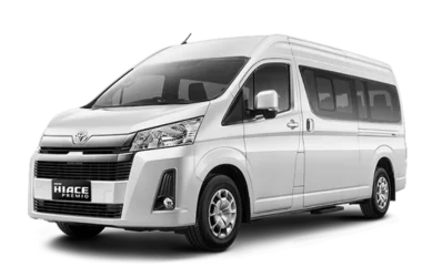 Rental Toyota Hiace Premio standar Bekasi